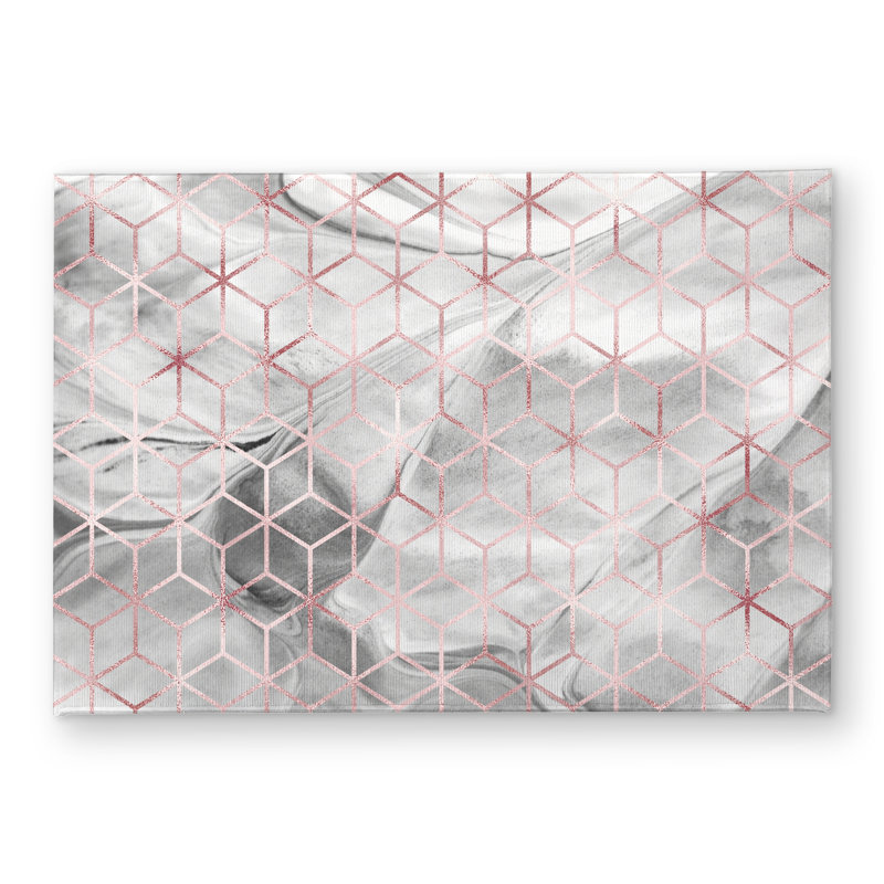 Symmetry Bedroom Patterns Door Mat - Indoor/Outdoor Decor