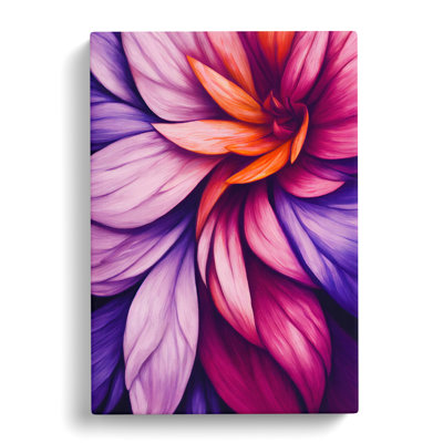 Leesanne Floral Acrylic Vol.2 - Wrapped Canvas Print