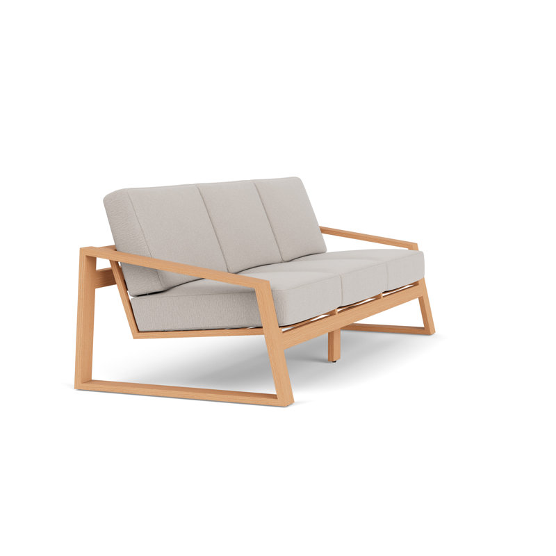 Pursuit Outdoor 3 - Seat Patio Sofa, Remy Cloud