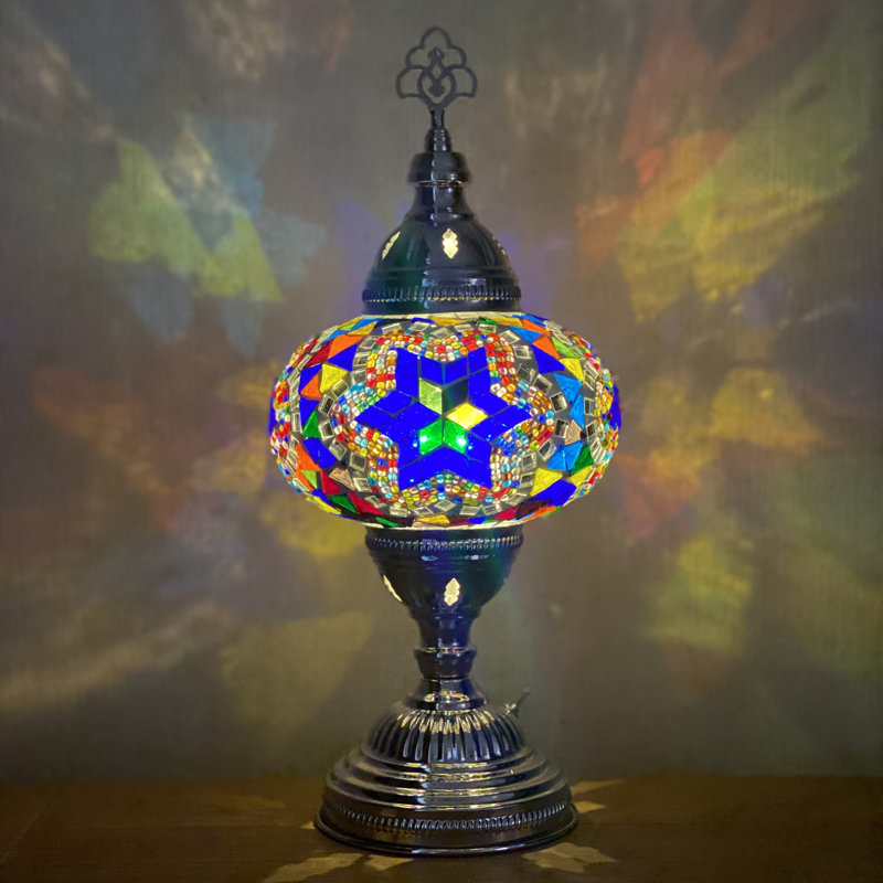 Keenan Metal Lamp, Multi Colour