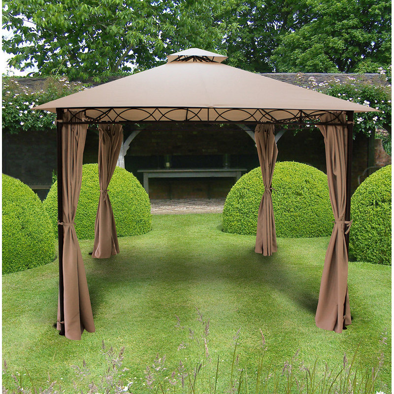 3m x 3m Steel Patio Gazebo