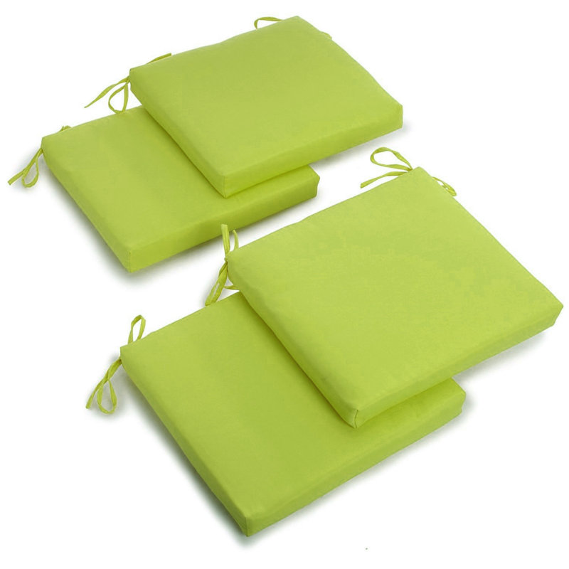 Outdoor 3'' Seat Cushion, Mojito Lime