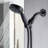 5 Mode Adjustable Shower Head - Handheld, Wear , Oil-Rubbed Bronze, Powerful Spray, With Hose Spray Function Handheld High Performance, Bracket, Comes-121245124