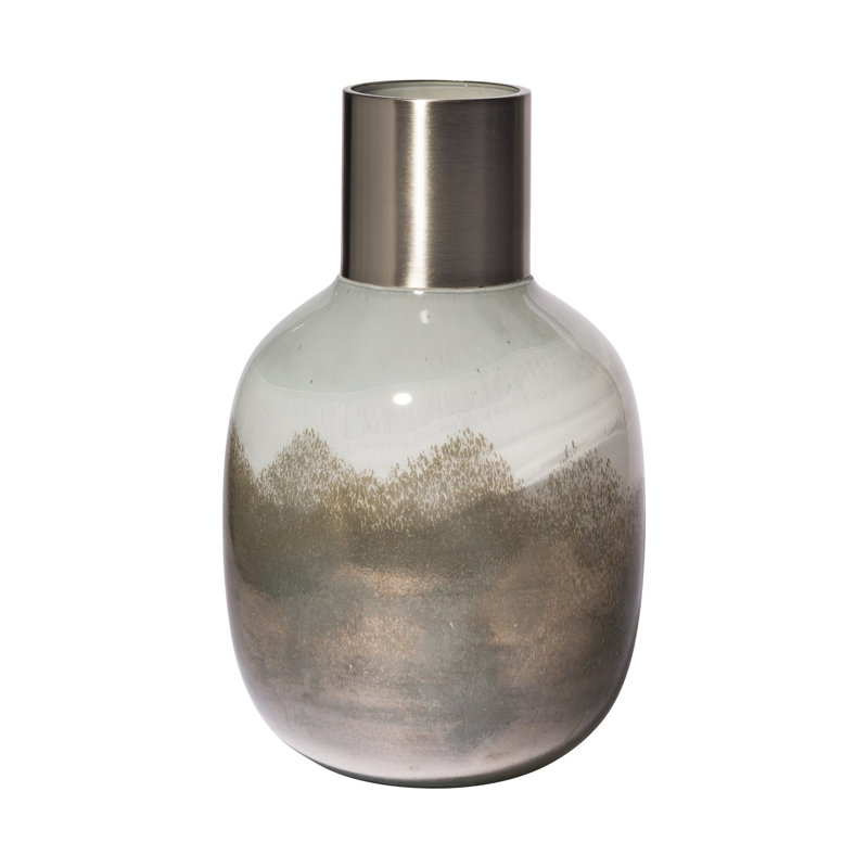 Vase de table 13 ", H 12,8 po x l 8 po x P 8 po