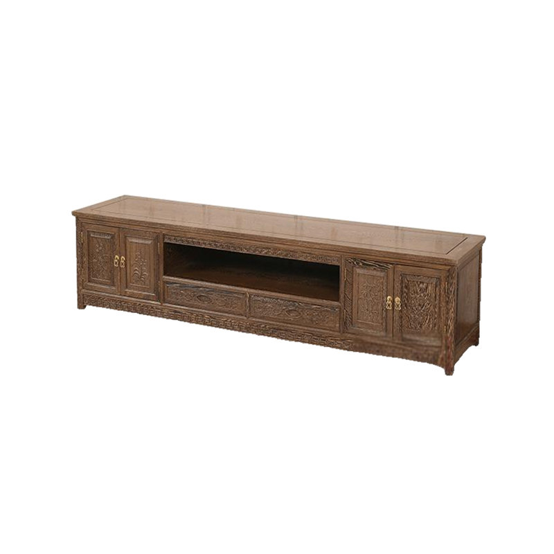 Crédence de rangement en bois massif 70,07 po