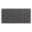 Repose-pieds de rangement rectangulaire en tissu d'aspect lin avec dessus relevable Dover-977971468