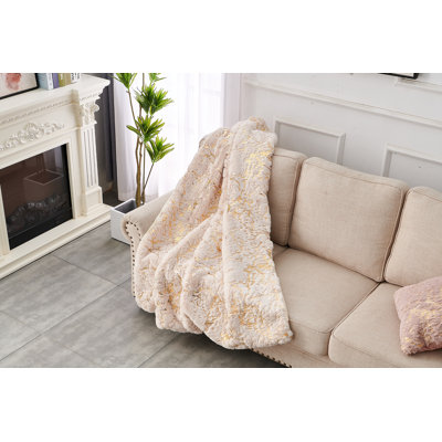 Cassilda Plain Weave / Muslin Throw Blanket