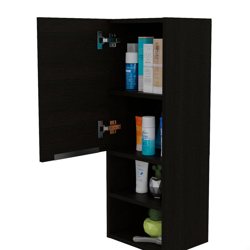 Medicine Cabinet  Hazelton,Bathroom, Black