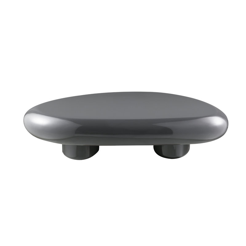 Gray High Gloss Coffee Table