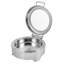 Ensemble de réchaud électrique rond en acier inoxydable de 6,34 pte 400 W à température réglable