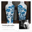 70.87"Jingdezhen ceramic hand-painted deer and crane together in spring large vase decoration piece-1139938730