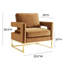 Avery Velvet Armchair-161620129