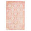 Tapis rose / blanc tissé à la main Falco
