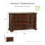 Commode 11 tiroirs Tarver-775039670