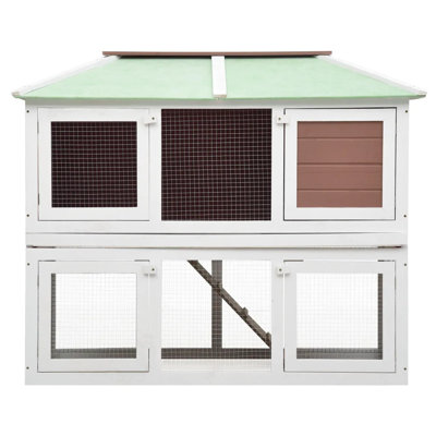 Alina Weather Resistant Rabbit Small Animal Hutch