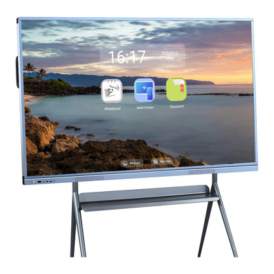 JYXCN Hurry! Smart Board 55 Inch All-in-One - Touch Screen with Dual System & Cloud Sharing, Empower Classroom Learning, Streamline Office Workflows &