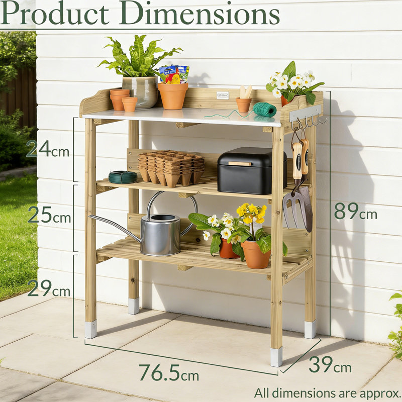 Manufactured Wood Potting Bench