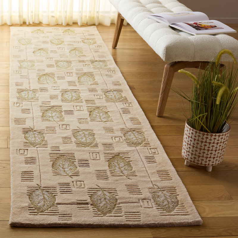 Berkley Wool Pile Floral Rug, Runner 2'6" x 10'