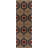 Anly Geometric Hand-Tufted Wool Dark Brown Area Rug-1351268215