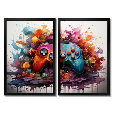 Art graphique sur toile Neon