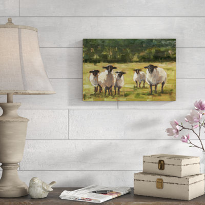 Babsy Sheep Family I - Painting