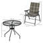Gwylan 4 - Person Patio Dining Set with Round Table , Cushions Included