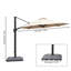 Parasol d'extérieur 11 pi avec base Isan-90339383
