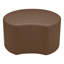 Learniture Structured Crescent Stool -Flexible Modular Collaborative Soft Seating For Office, Home, Lounge And School Classrooms With Durable Frame 1014N-64497054-64497055-64497065