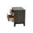 Rustic Nightstand, 2-Drawers Bed Side Table
