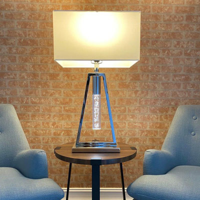 Kavinda 22'' Chrome Table Lamp