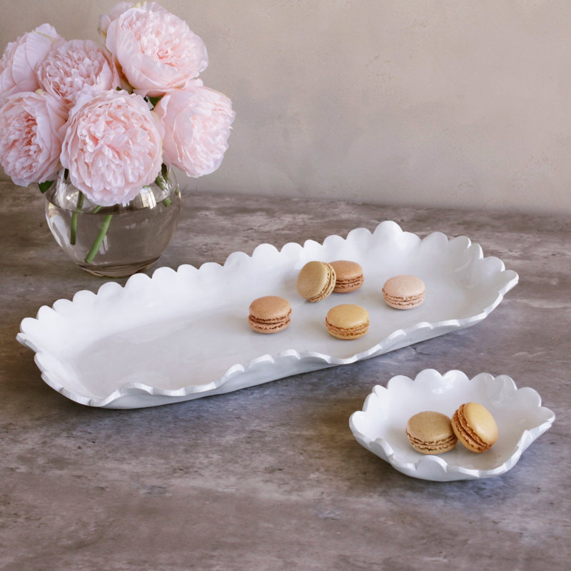 Assiettes à hors-d'œuvre VIDA Colette (blanches)