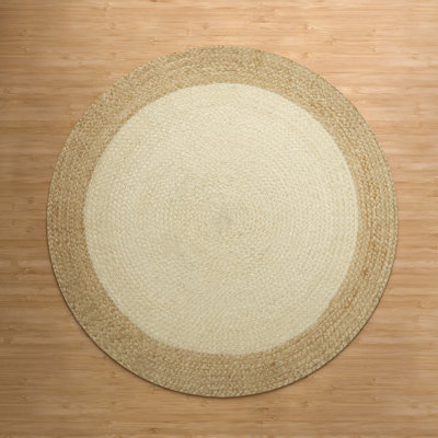 Kayleigh Hand-Braided Jute Area Rug 