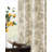 Linen Blend Semi Sheer Pod Pocket Floral Patterned French Country Curtains-1867900614-1867900613