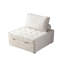 Canapé-lit polyvalent en tissu de lin-209630557