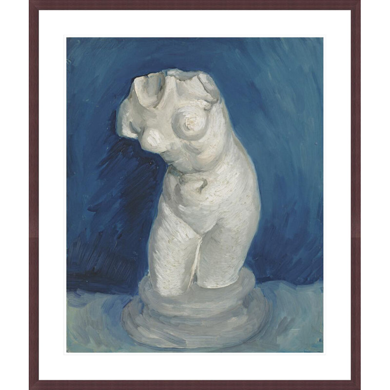 «Torso of Venus» par Vincent van Gogh, impression giclée encadrée, H 39,38 po x l 33,5 po
