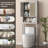 Rattan Over The Toilet Storage Cabinet, Above Toilet Bathroom Organizer With Adjustable Shelf, Behind Toilet Cabinet, Space Saver For Restroom, Bathroom, Laundry, Wood Rack-493434410