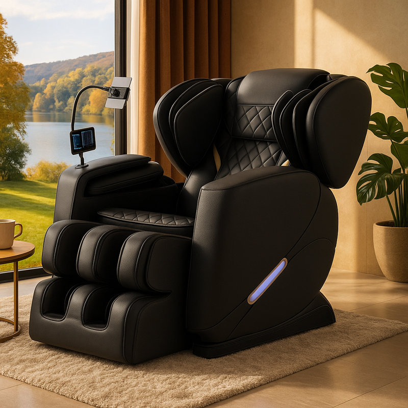 Fauteuil inclinable de massage pour tout le corps 2025 | Système de pression d'air et conception peu encombrante