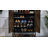 24 Pair Wood Grain Shoe Storage Cabinet with Removable Shelves for Entryway-1113270475
