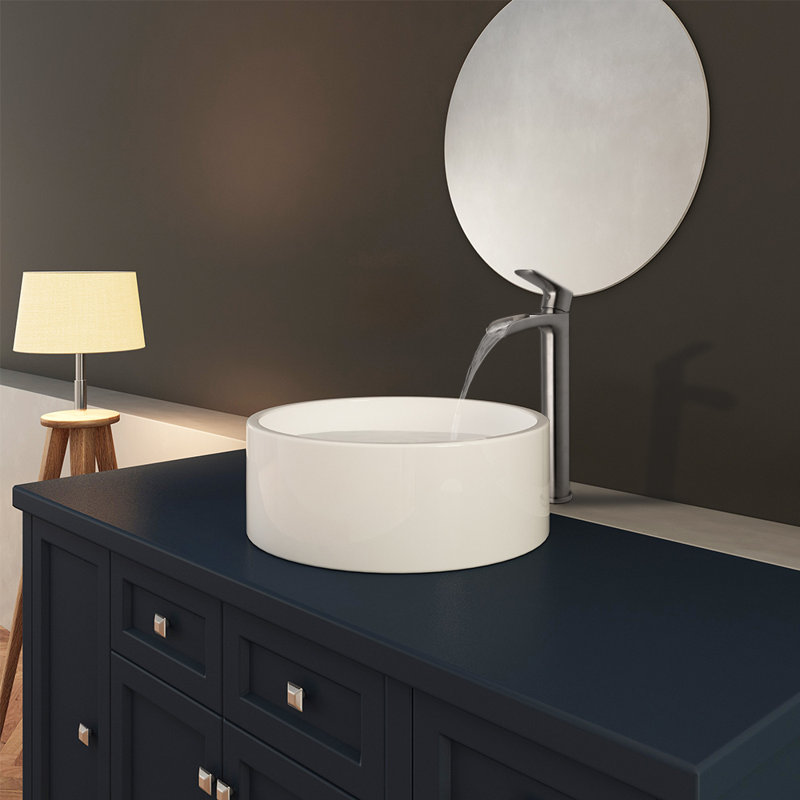 Single-Hole Single-handle Bathroom Faucet, Brushed Nickel