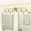 Luminaire de salle de bain à 6 lumières en acier à intensité variable Juno-1975991804-1975991806