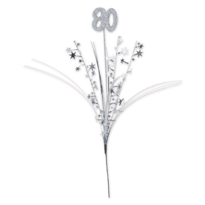 Étoile métallique scintillante «80»