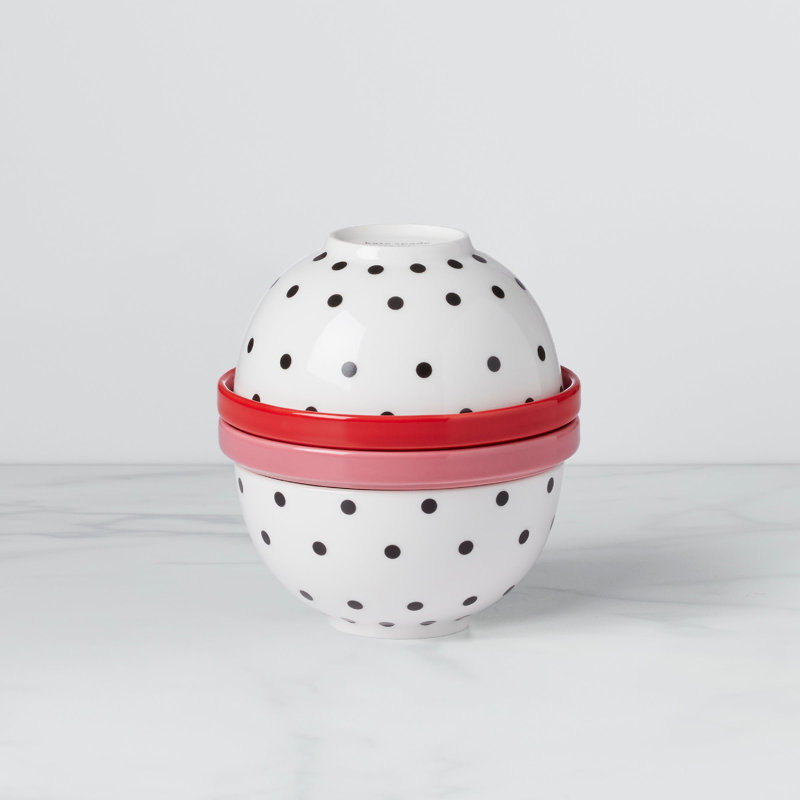 Luna Porcelain Dessert Bowl