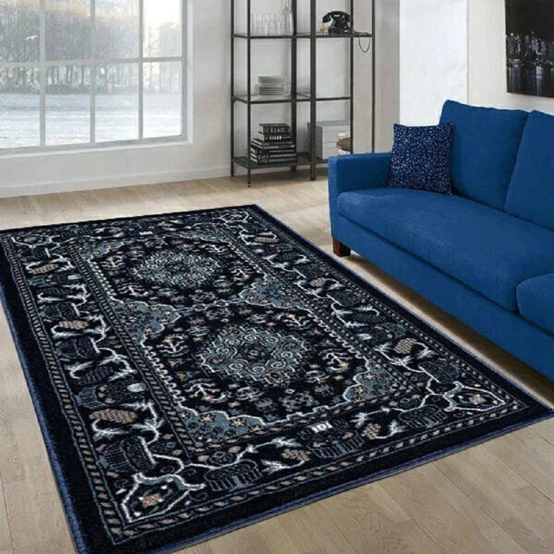 Geometric Indoor / Outdoor Area Rug, Rectangle 80 x 150 cm