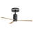 Adrainne 52" 3-Blade Modern Indoor/Outdoor Versatile Ceiling Fan with LED Light