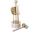 Basketweave Barware Set