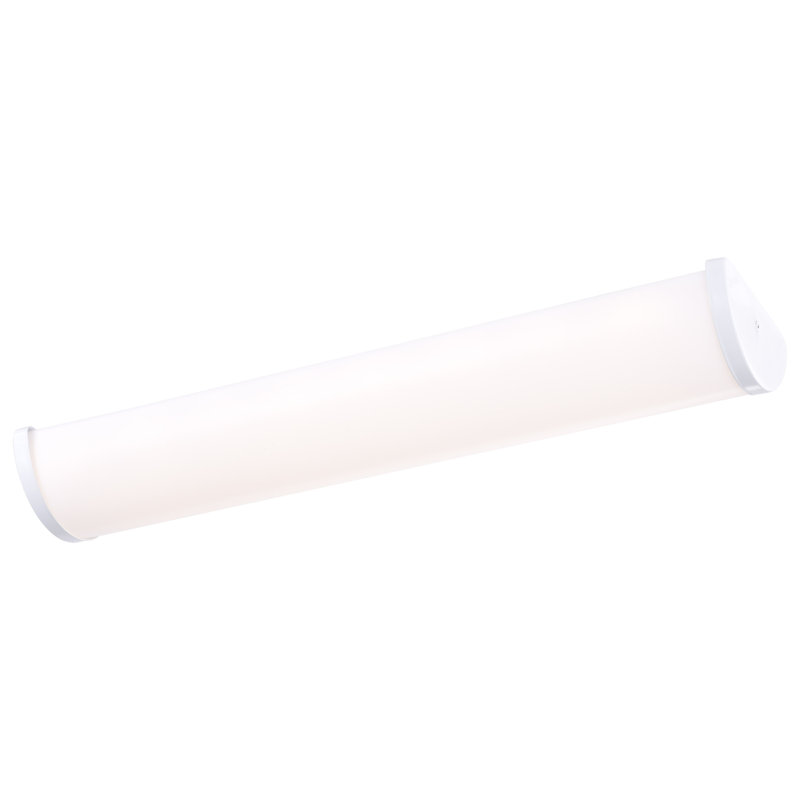 Inyokern DEL 25 po - Luminaire de meuble-lavabo - Finition blanche - CCT sélectionnable 3K / 4K / 5K