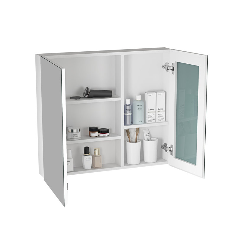 Armoire à pharmacie avec miroir fixe 30 po Penelope, H 26 po x l 30 po x P 4,8 po
