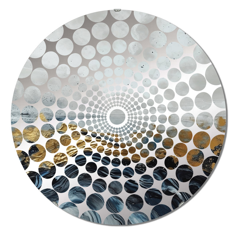 Miroir décoratif concave, 23,6 po x 23,6 po