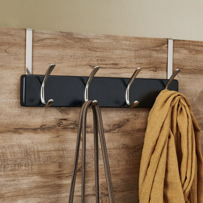 MELANNCO 4 - Hook Over the door Wall Mounted Coat Rack