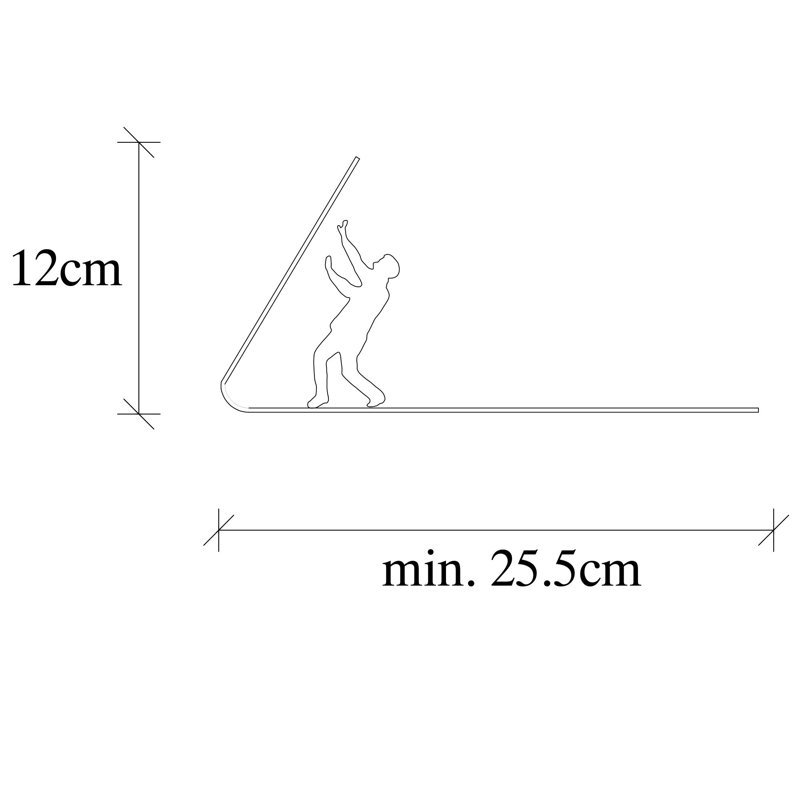 Serre-livres en métal durable, noir, 10,0 x 4,9 x 4,7 pouces | Fabrication 100% métal, épaisseur: 0,05 po | Conception élégante et fonctionnelle pour organiser des livres, des magazines et plus encore, parfaite pour la maison ou le bureau